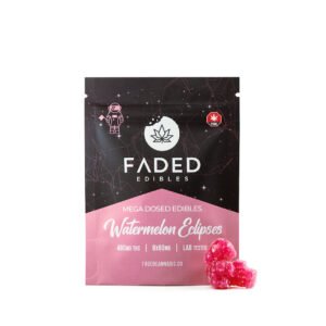 Faded Edibles – Mega Dosed Watermelon Edibles